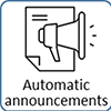 Automatic Announcements