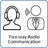 Two Way Audio Communication